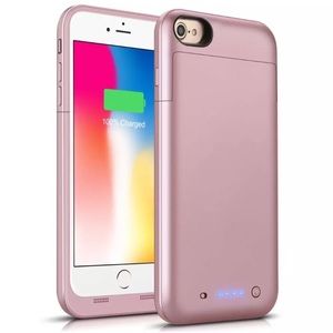 iPhone 6s/6 plus, 6800mAh Battery Case, (Pink)